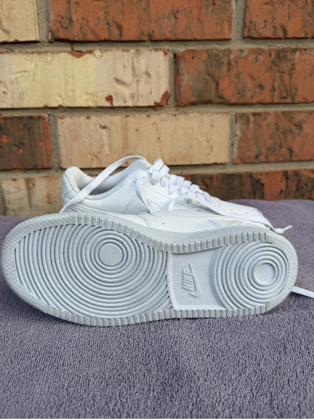 Nike White Low-Top Sneakers